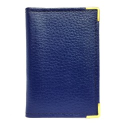 Porte-carte simple 1 à 2 cartes compact en cuir existe en plusieur couleur pour homme et femme