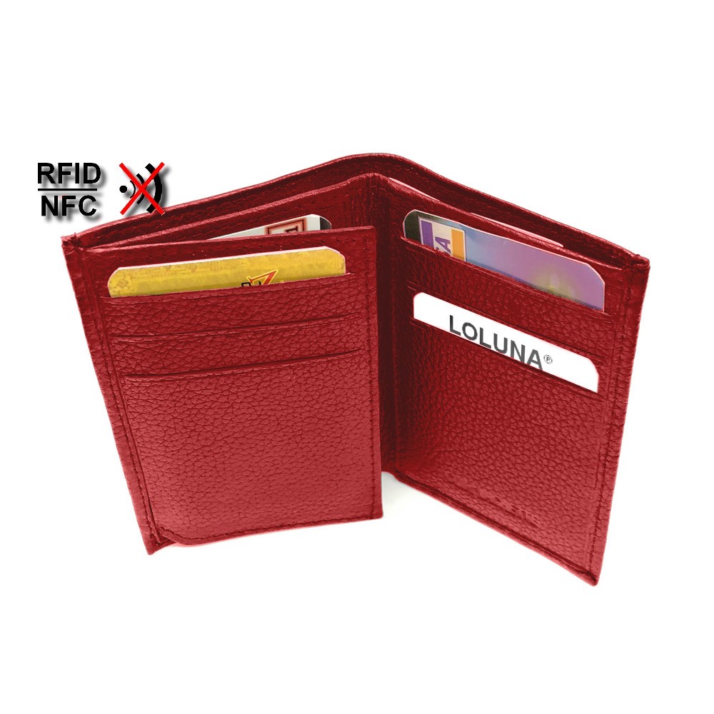 Porte-cartes De Crédit En Cuir PU 24 Emplacements Pour Cartes (rose)-Fei Yu