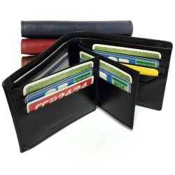 Porte-billets carte cuir