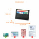 Etui porte-carte de crédit plat 2 côtés - 6 Cartes - Billets - Cuir Vachette Véritable - Homme et Femme / étui RFID