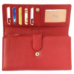 Compagnon de voyage - chéquier cuir souple