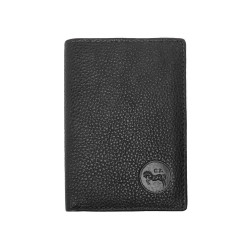 Etui porte carte de crédit Homme / Femme - RFID / NFC - 3 volets - 9 cartes - Mini Portefeuille - Compact - Cuir Vachette Véritable