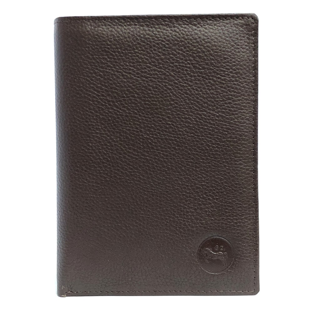Grand Portefeuille Homme Charmoni 4 Volets Cuir Synthétique Noir - 7 Cartes + Porte-Monnaie
