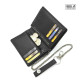 Portefeuille biker homme cuir véritable RFID-NFC avec chaîne en métal, pour cartes, permis, identité, billet et monnaie Portefeuille biker homme cuir véritable RFID-NFC avec chaîne en métal, pour cartes, permis, identité, billet et monnaie