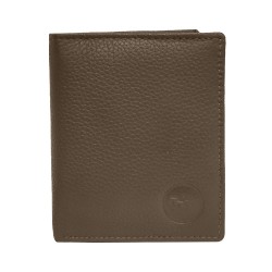 Porte monnaie cuir véritable compact et spacieux pour pièces, billets et 2 cartes, homme / femme plusieurs couleur