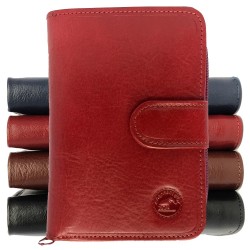 Porte-monnaie multifonction zip cuir