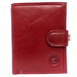 Petit porte-monnaie fermoir cuir