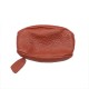 Porte-monnaie forme grain de café - 1 fermeture - Bonne qualité en cuir vachette souple