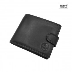 Classique Portefeuille patte italien homme en cuir Protection RFID Blocage - idée cadeau Noël, fête, anniversaire