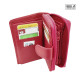 Porte-monnaie fermeture hermétique en cuir Protection RFID Blocage, format identité, idéal pour placer permis, cartes, billet et monnaie