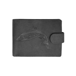 Portefeuille Truite cuir vintage patte italien homme en cuir Protection RFID - idée cadeau fête, anniversaire